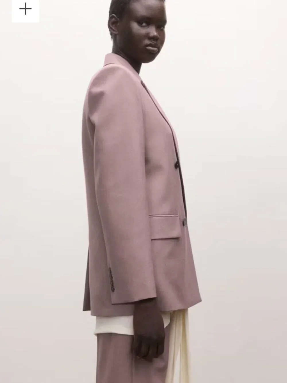 Mango blazer dusty pink (NWT) - Picture 3 of 6